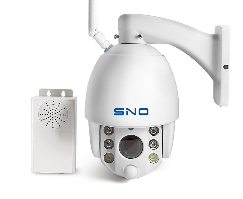 SNO 5.0MP Solar Power 3g 4g radar detection PTZ IP Camera SNO-B6D-4G-50