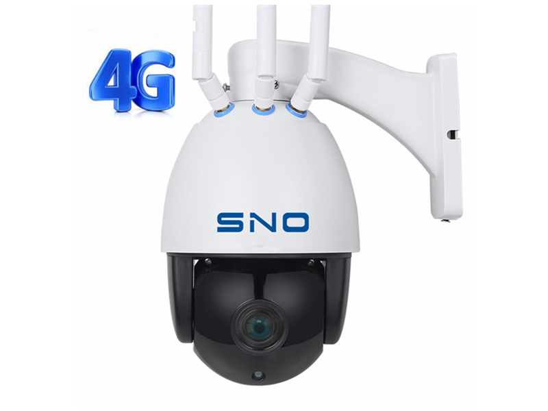 SNO 1080P PTZ 4G 3G SIM Card Outdoor Speed Dome 5X Zoom Camera  SNO-B6C-4G-20