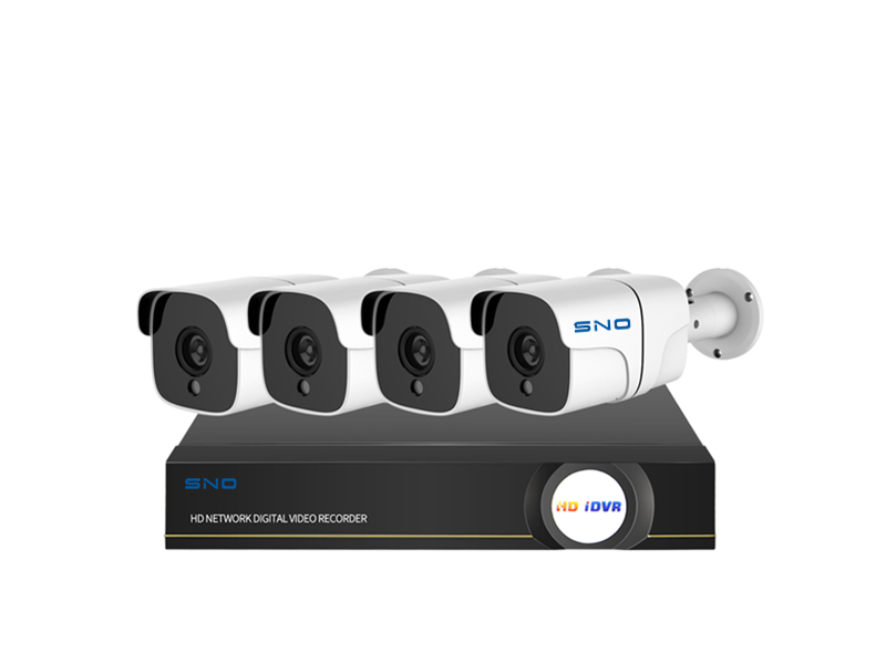 SNO H.265 4ch 1080P camera cctv security system poe nvr kit SNO-IP105PF