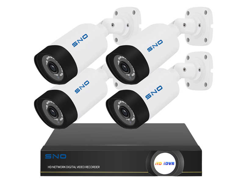 SNO IP HD 5.0MP H.265+ Camera CCTV NVR Kit PoE 4 ch Kit SNO-IP102NF