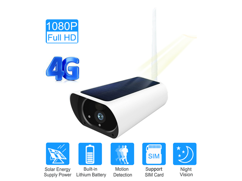 SNO 4g 3g sim card cameras solar power 4g wire free outdoor IR cameras Rechargeable 2MP P2P CCTV cameras battery power camera SNO-Q5S-4G-20