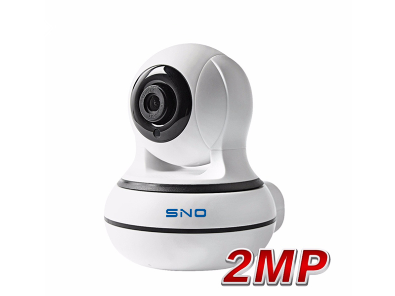 SNO HD WiFi Video Surveillance Monitoring Security Wireless IP Camera 1080P Baby Monitor Two Way Audio Auto Track Pan Tilt SNO-PT040-20
