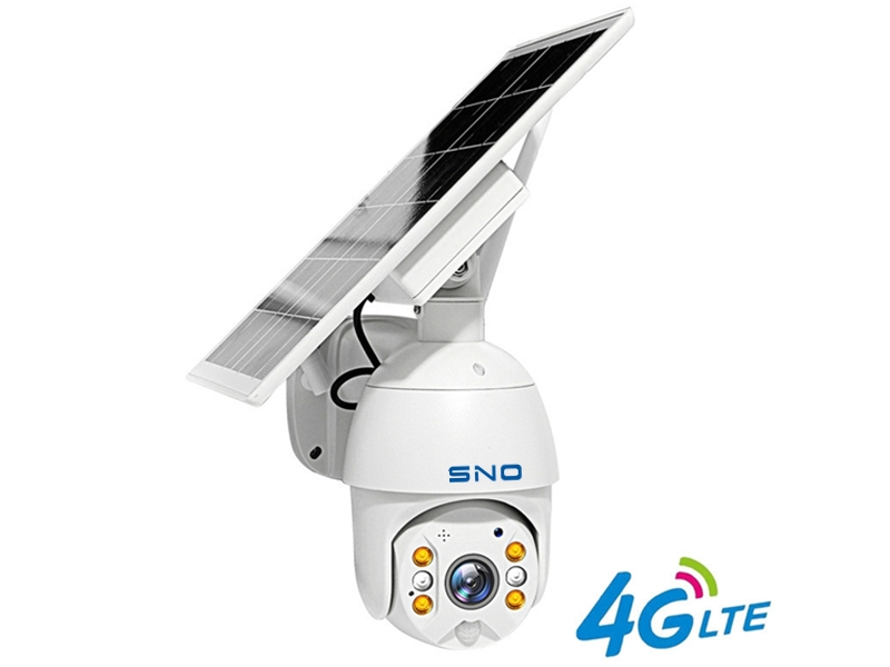 SNO 1080P Two-Way Audio Long Standby HD Solar Panel 4G Outdoor Monitoring Waterproof CCTV Camera Smart Home Anti-theft Alarm SNO-Q8S-4G-20