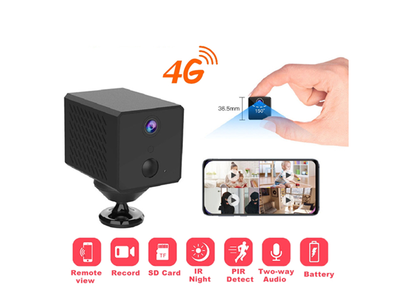 SNO EU IP Camera Wifi 4G Smart Mini Camera with PIR Sensor Baby Monitor Surveillance CameraI Night Vision PIR Human Detection