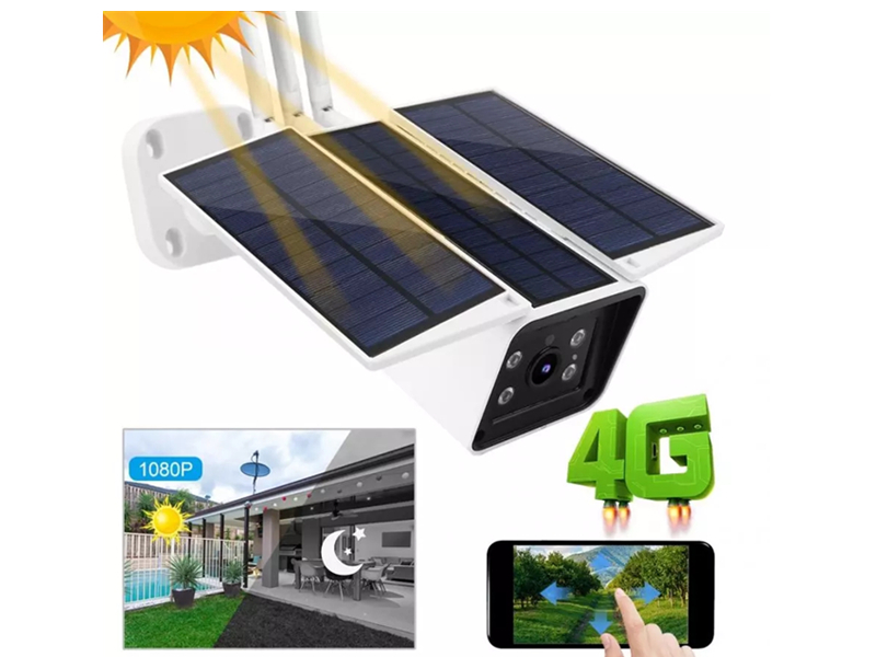 SNO Outdoor Wireless 4G Solar Camera 1080P HD Night Vision Waterproof Security camera Surveillance motion detection solar camera