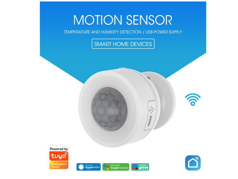 SNO Smart zigbee 3.0 long range wall mount wireless infrared usb pir motion sensor with temperature