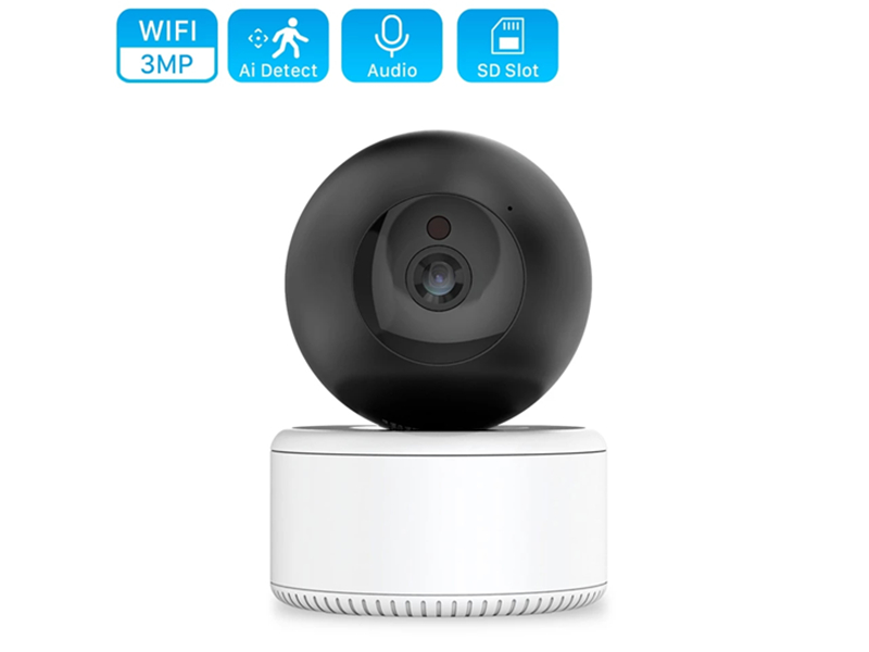 SNO 3MP Wifi IP Camera 2MP 1080P Auto Tracking Ai Human Detect Wireless Camera H.265 Two Way Audio Cloud CCTV Home Security Camera 