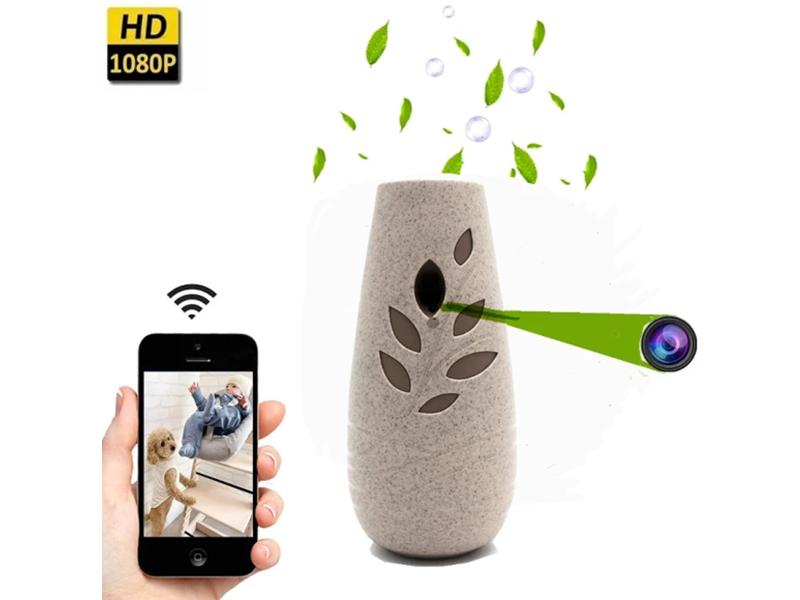 1080P HD Mini Camera Spray Dispenser WIFI Camera Night Vision Wireless IP Camera Home Security Video Recorder Nanny Camera Cam