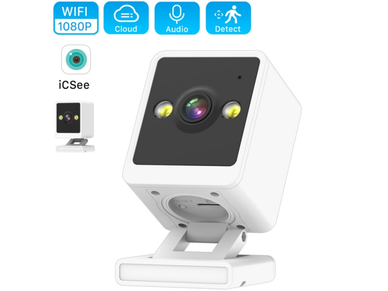1080P Wifi Camera Indoor Baby Camera 2MP Motion Detction Two Way Audio Baby Monitor Wifi Surveillance Cameras iCSee App