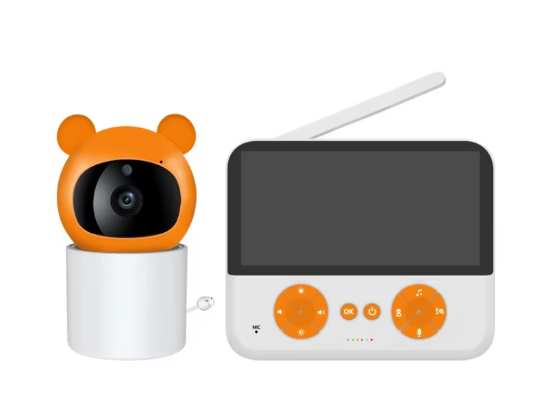 Low power indoor safety protection baby high definition smart electronic monitor camera video voice intercom 4.3inch color screen