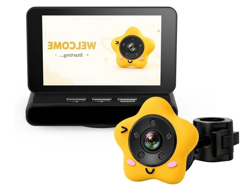 High-definition in-vehicle baby monitor Star Babymonitor - A large-screen rear-seat recorder for cars