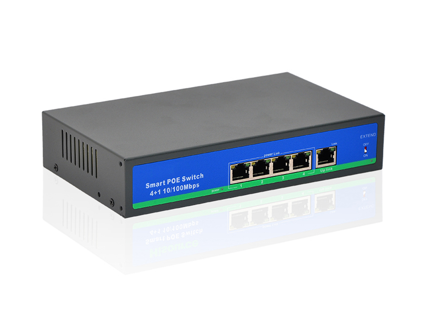 SNO 4POE+1FE 250m type 5 port POE Switch SNO-F0410FBL